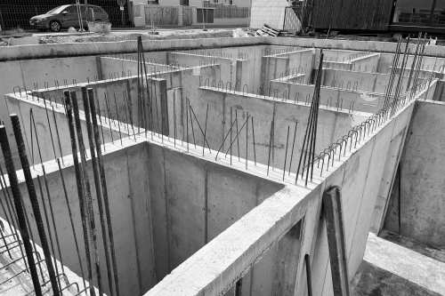 Schneefinkenweg Baustelle Keller